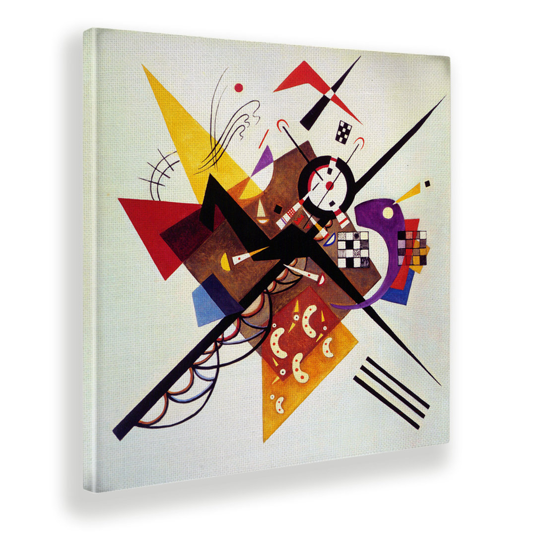 Leinwandbild on White II von Vassily Kandinsky