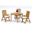 Marley Outdoor - Piece Teak Dining Set-1723646038