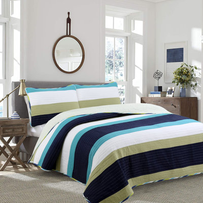 BB2022-071 Cotton Striped Quilt