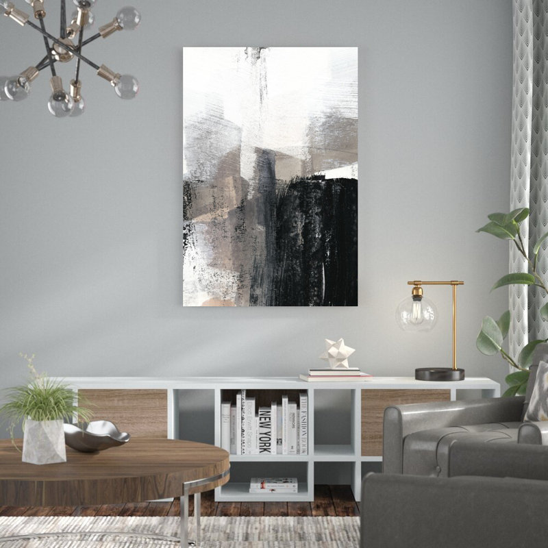 " Ebonized II " by Jennifer Goldberger, 48" H x 32" W
