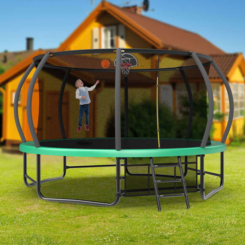 Trampoline for Kids, Green