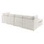Canapé modulaire de coin avec repose-pieds Annai-1162151138