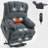 23" Seat Width And High Back Large Size Chenille Power Lift Recliner Chair With 8-Point Vibration Massage And Lumbar Heating-1869169546