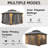 Solid Wood Post Patio Gazebo with Metal Frame-87350707
