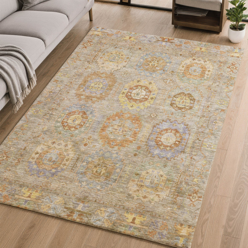 Tapis Premium lavable à la machine Mayfield AMF2227, Taupe, 10 pi x 14 pi