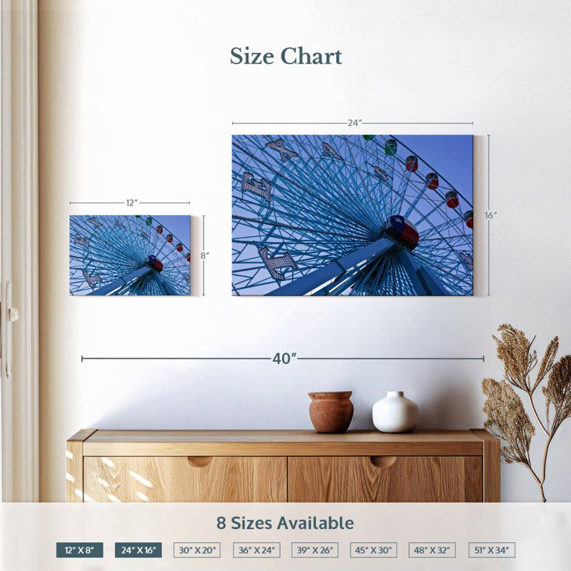Grande roue Kerner Texas Star, H 16 po x l 24 po