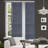 3-Panel Single Rail Panel Track Extendable 36"-66"W x 94"H, Panel width 23.5", Spruce, Cadet
