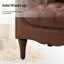 Annja 32" W Tufted Leather Armchair-79522924