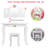 Midway Kids Vanity Set with Mirror-734210928
