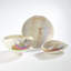 Ivory/Amber Centerpiece Charger