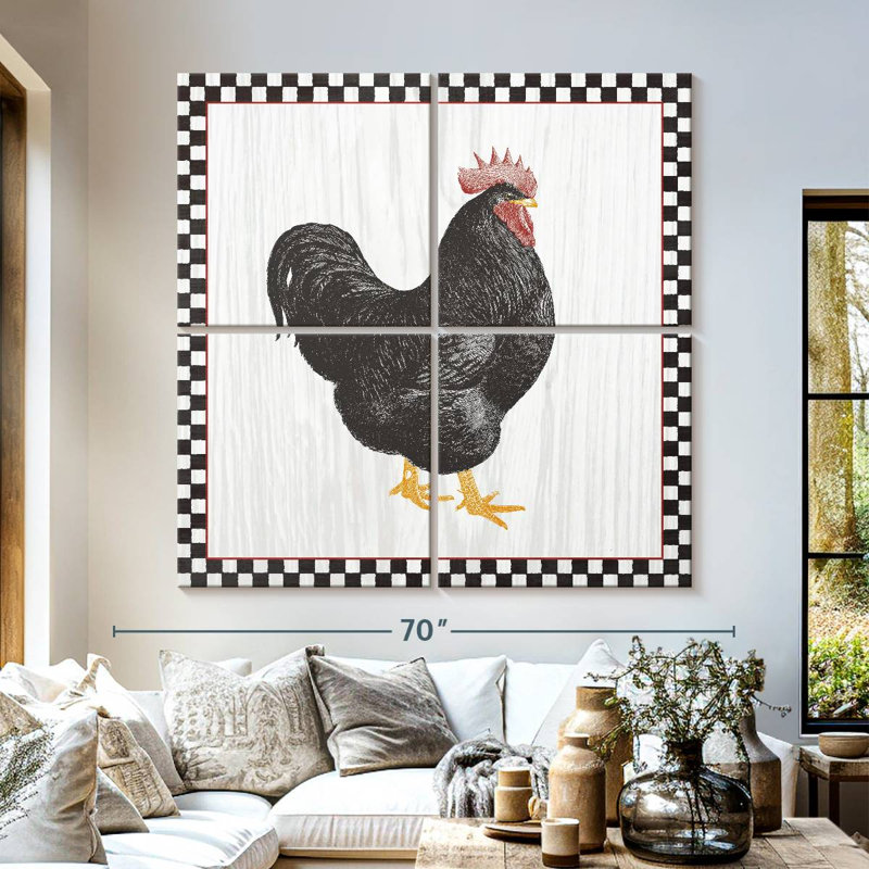 Brampt Home To Roost III, H 57 po x l 57 po