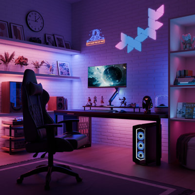 Single Monitor Mount With Built-in Rgb Lights, Adjustable Monitor Arm With Usb & Grommet Base, Computer Monitor Stand With Led For 17″–32″ Screens Up To 20 Lbs, Vesa 75x75 Or 100x100mm
