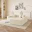 Canapé modulaire en L modulaire avec méridienne réversible, canapé confortable