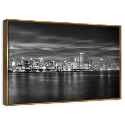 Chicago City - monochrome