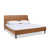 Caramel Tan Brown Faux Leather