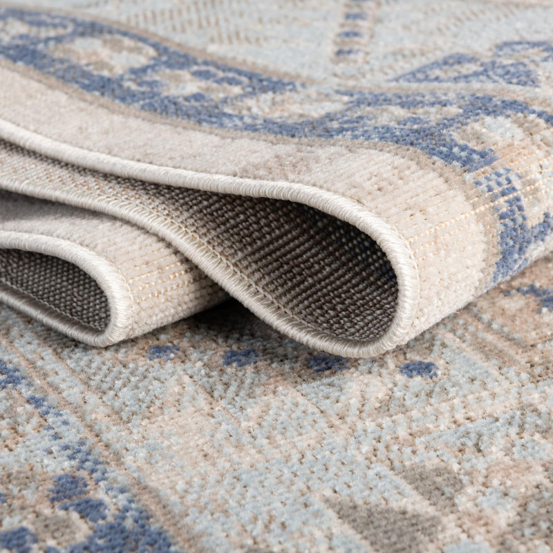 Matthei Oriental Indoor Rug, Oval 8' x 10'