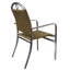 Chaise de patio empilable