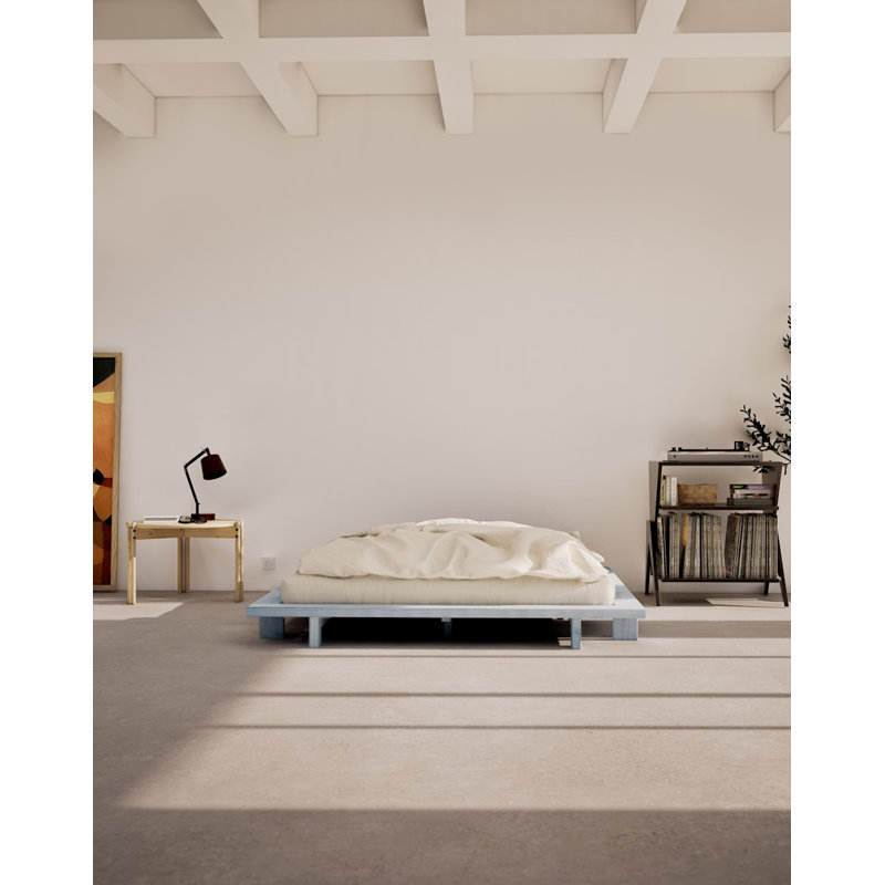 Japan Bed Frame, FSC certified pine wood, Made in Europe, Scandinavian Design, choose your size and color