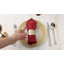 Metal Leaf Napkin Ring (Set Of 6)