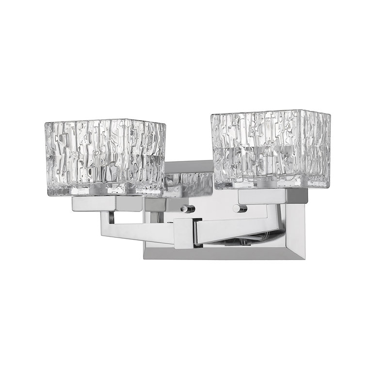 Bechard 2 - Light Dimmable Vanity Light, Chrome, No