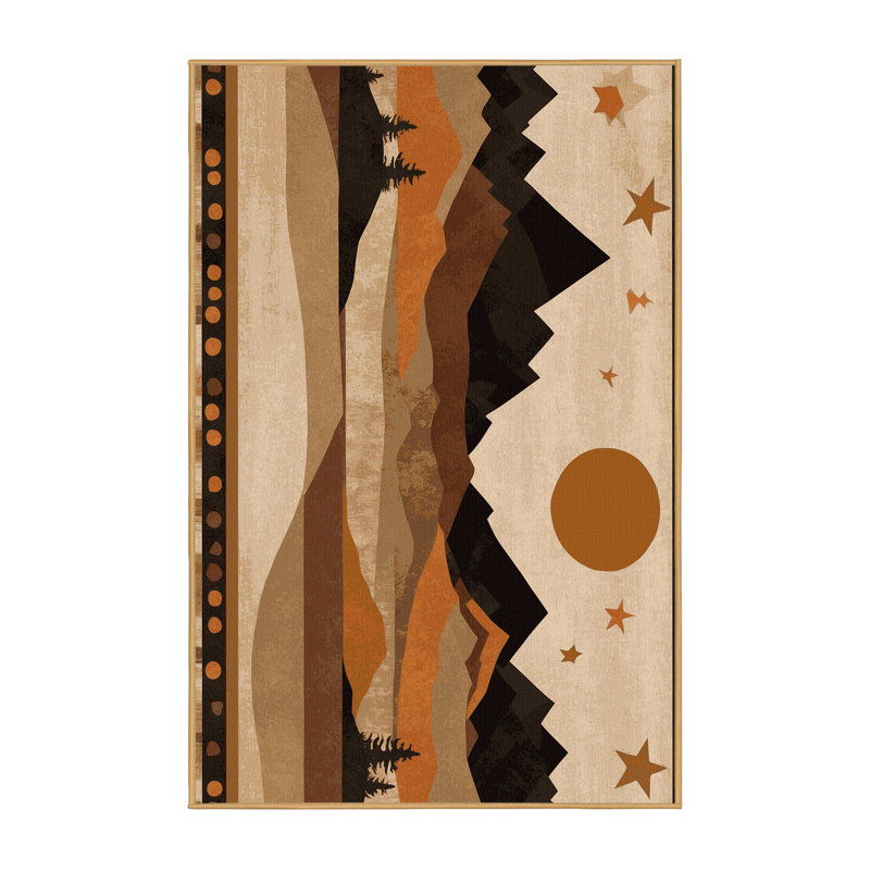 Tapis Obsidian Horizon, Rectangulaire 2 pi x 3 pi