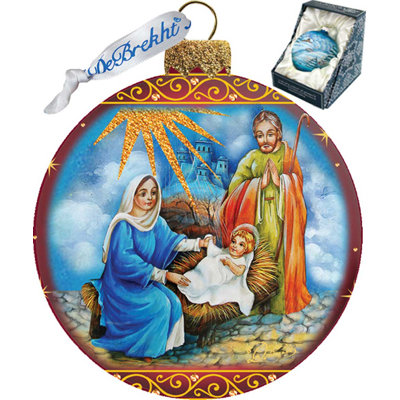 Ornement boule de la famille sainte
