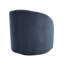 Fauteuil demi-tonneau pivotant en bois massif Boucle-549358965