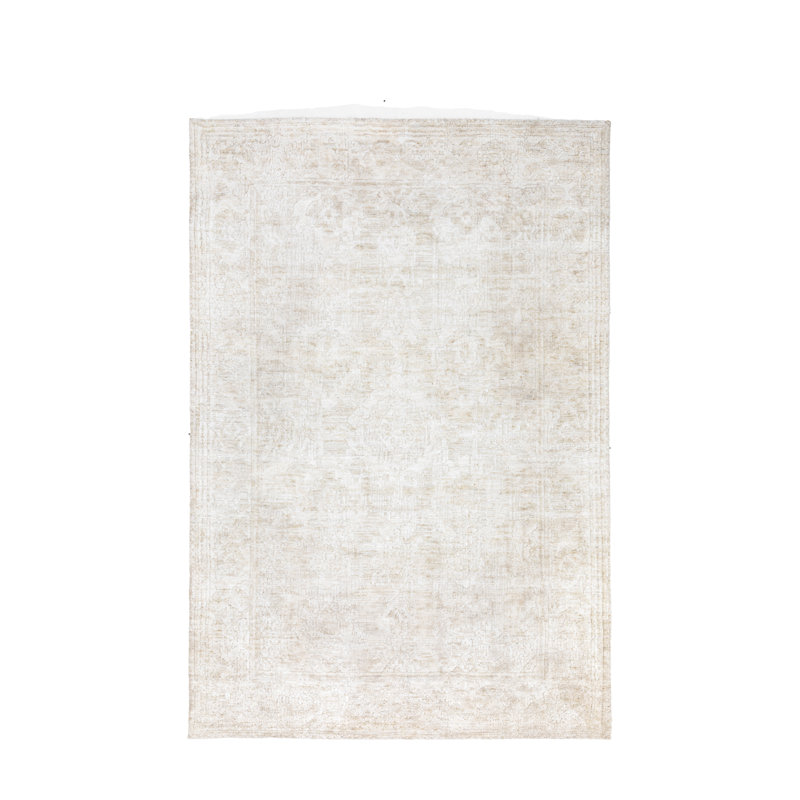 Mario Circular Knotted Area Rug, Rectangle 64 x 96cm