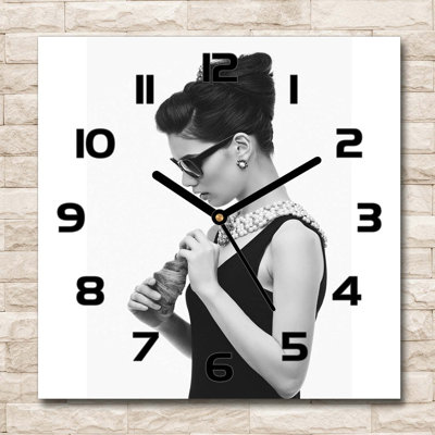 Harwant Glass Wall Clock