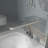 34'' W x 58'' H Door Frameless Tub Door with Clear Glass-97413666
