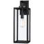 Schock Matte Black Outdoor Wall Lantern-2082453154