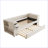 Upholstered Storage Daybed With Trundle And Charging Station-131147373