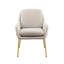Chaise d'appoint contemporaine tapissée-565604414
