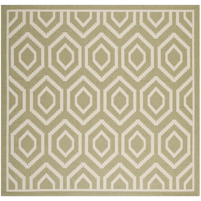 Deedrick Performance Geometric Rug, Square 7'1"