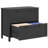 Locking File Cabinet For Home Office In Black. 2 Drawer With Adjustable Hanging Bar Letter, A4, Legal. Stylish And Functional. Secure Storage. Particleboard. 31.1" L X 15.7" W 28.3" H. 132 Lbs