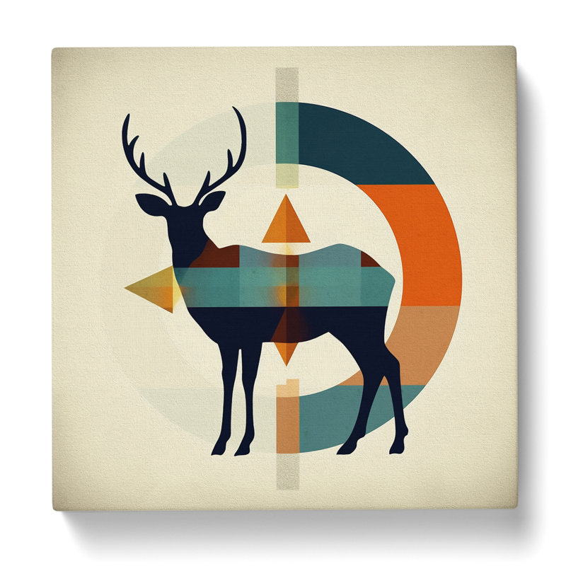 Deer Bauhaus - Print