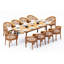 Lenong Outdoor Teak Dining Set-848797767-1010705316
