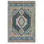 Tapis à motif géométrique délavé Southwest Aztec