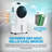 Newair Evaporative Air Cooler and Portable Cooling Fan, 1600 CFM, Remote Control and Timer
