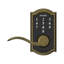 Schlage Touch Keyless Touchscreen Lever with Camelot Trim and Accent Lever-22335836