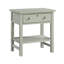 Table de chevet de rangement à 1 tiroir Finley - Gris antique (table de chevet seulement)-810157426