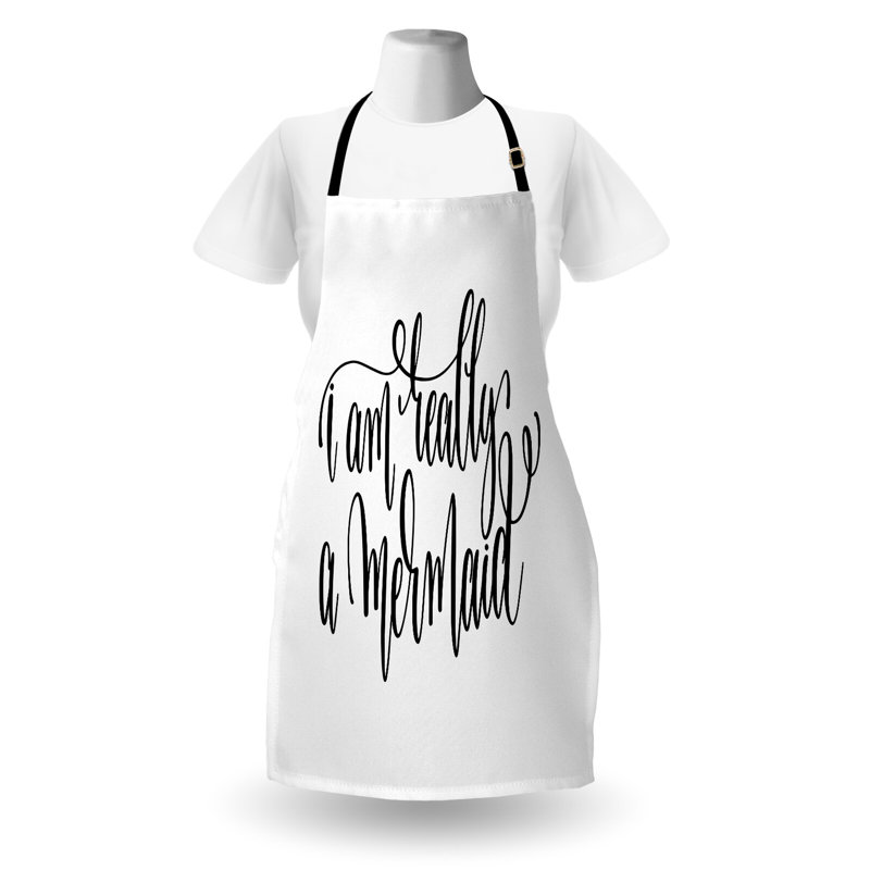 No Pattern Bib Apron