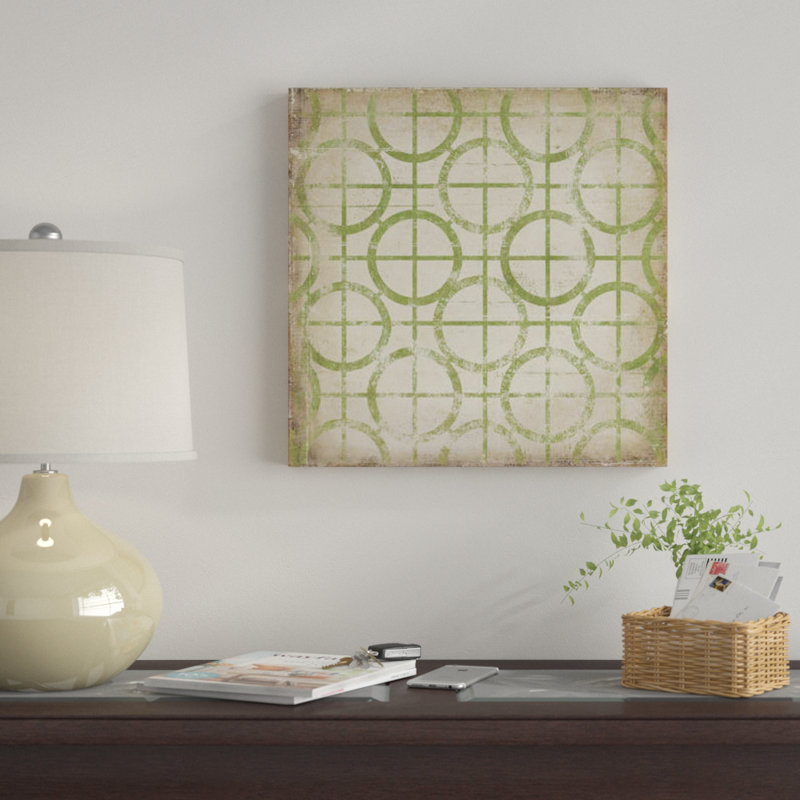 « regency ii », impression sur toile, H 18 po x l 18 po x P 1,5 po, Pas de tapis, Toile tendue