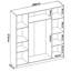 Manifactured Wood Wardrobe