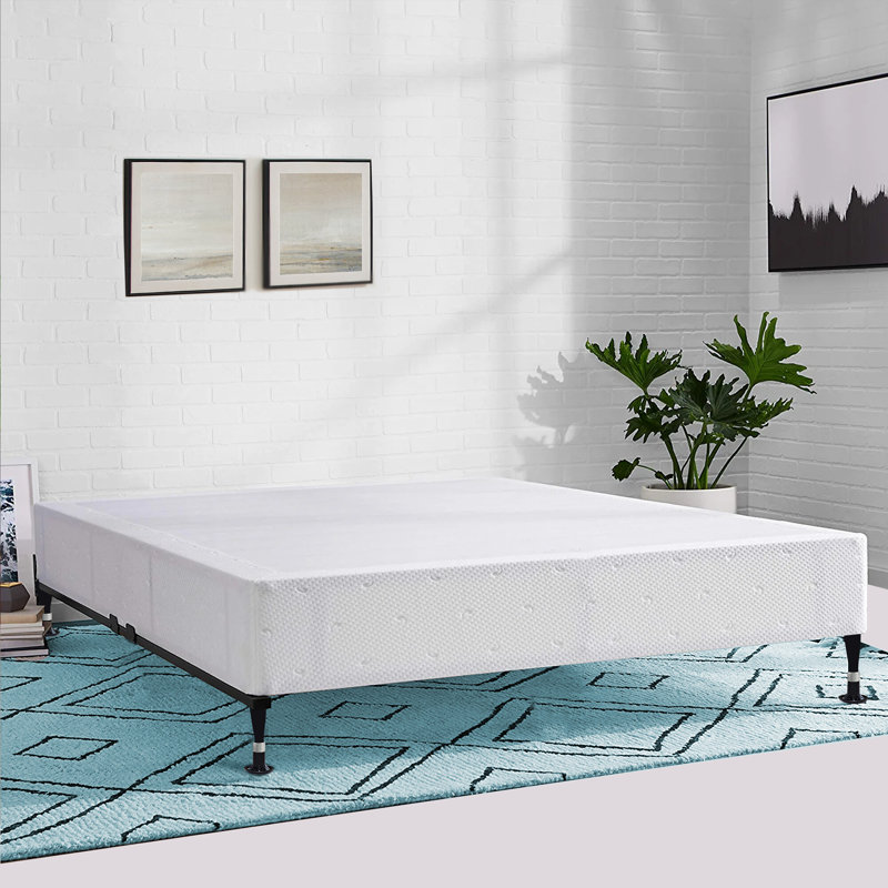 Pomona Advanced Bed Frame with Steel Rivets, Twin