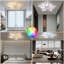 5-Light Semi Flush Mount