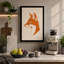 Fox Profile Graphic Art - Wrapped Canvas-236742208-236742218