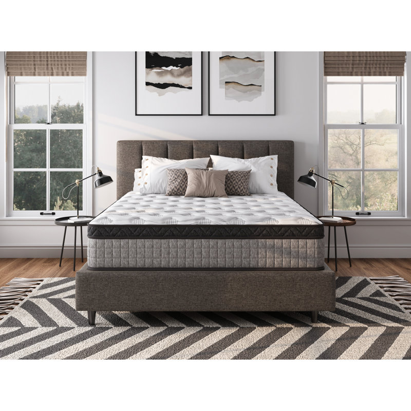 Twin Cooling Gel Bed Mattress - Improves Posture During Sleep Memory Foam Pad Sheet Combines Comfort And Breathability