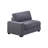 6- Piece Corduroy Modular Sectional & Ottoman-738548555