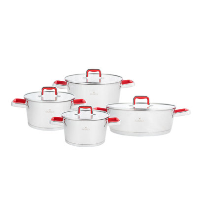 Casseroles en acier inoxydable de haute qualité